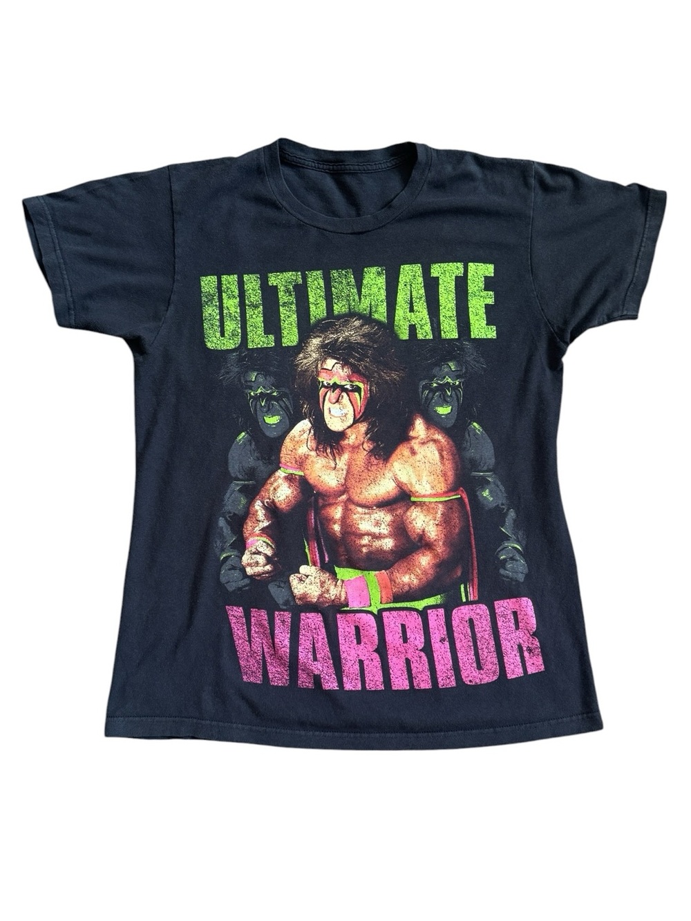 Vintage WWE Ultimate Warrior Wresting Tshirt Y2K